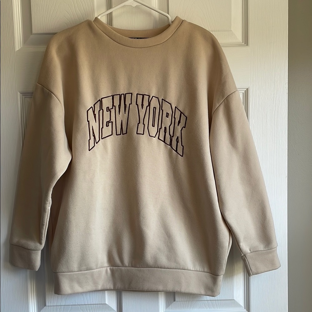Shein "New York" Crewneck Sweatshirt